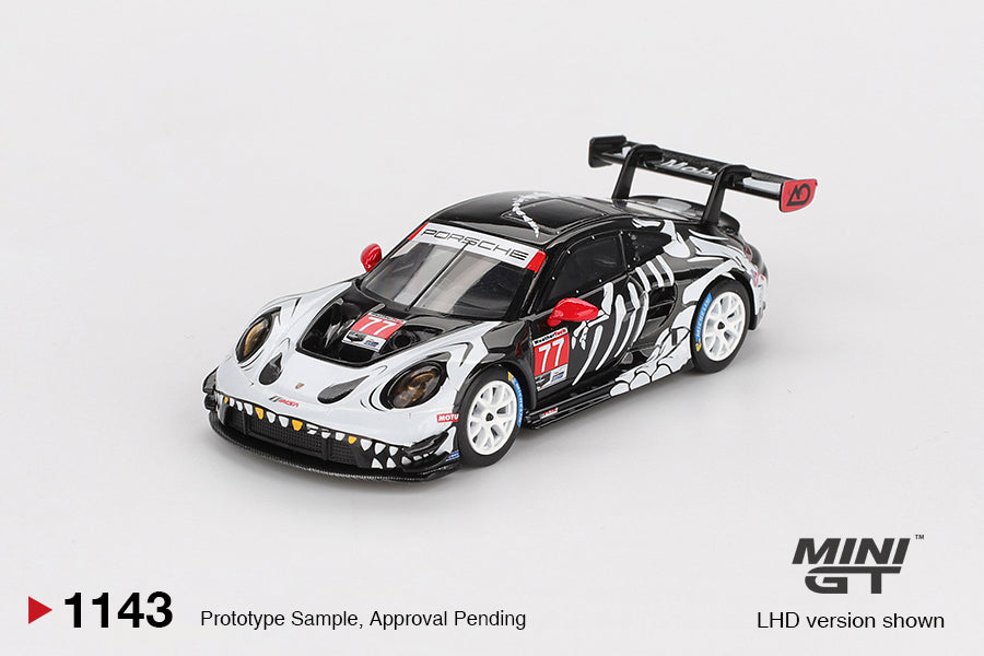 (Preorder) Porsche 911 (992) GT3 R #77 GTD PRO AO Racing Petit Le Mans MGT01143