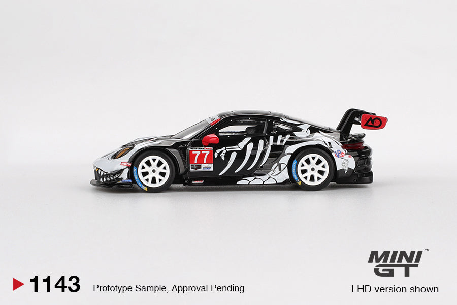 (Preorder) Porsche 911 (992) GT3 R #77 GTD PRO AO Racing Petit Le Mans MGT01143