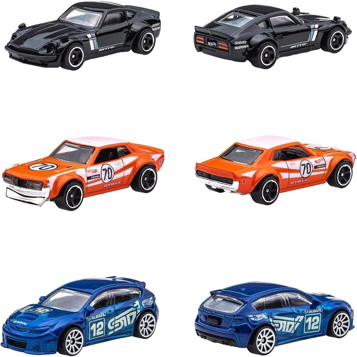 Japanese Import Themed JDM II 6 Pack