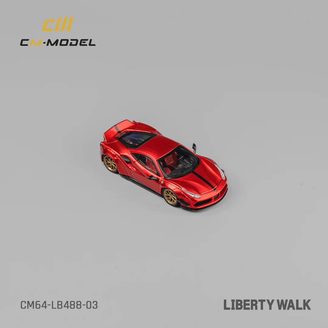 Ferrari LBWK F488 Metallic Red