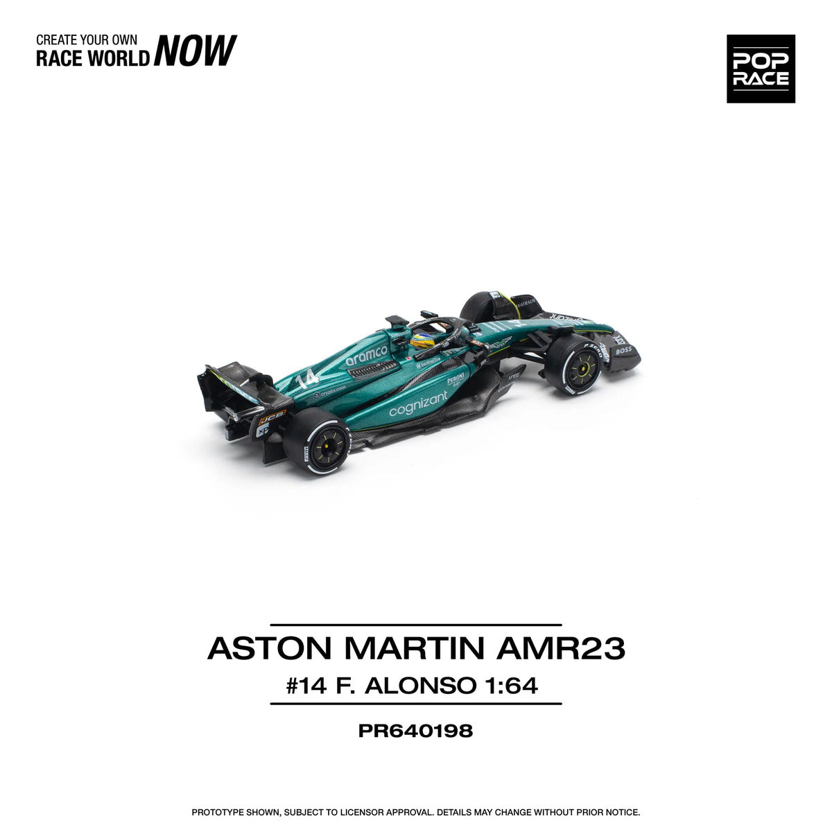 Aston Martin AMR23 F1 #14 Fernando Alonso