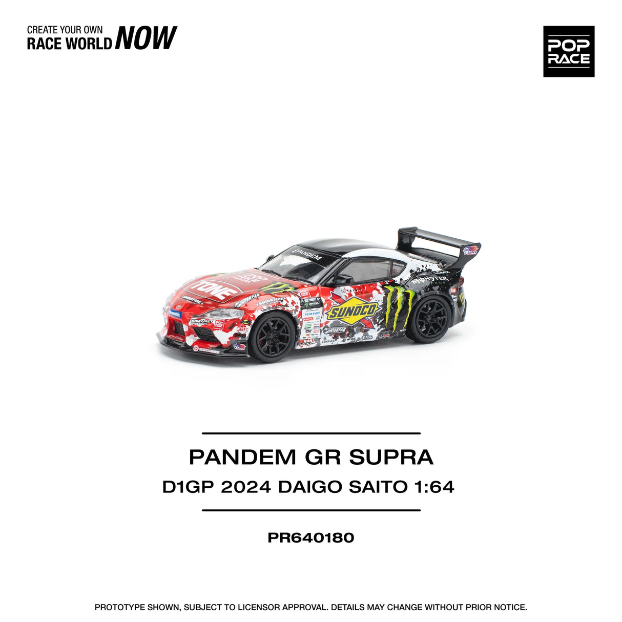 Tyota Pandem GR Supra D1GP 2024 Daigo Saito