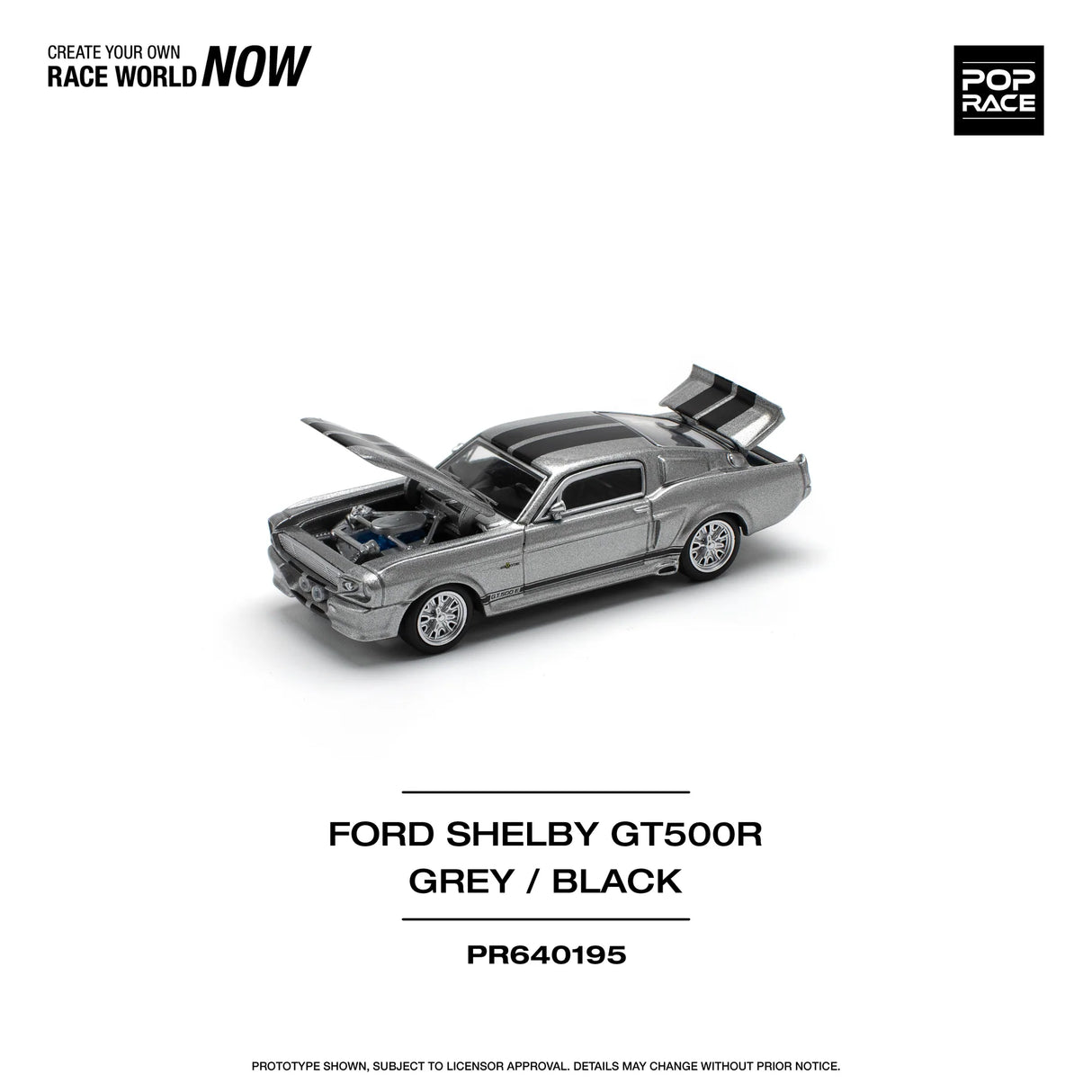 Ford Shelby Mustang GT500 Grey/Black