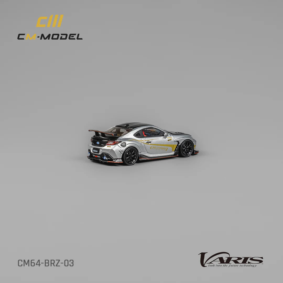 Subaru BRZ Varis Arising-1 Silver