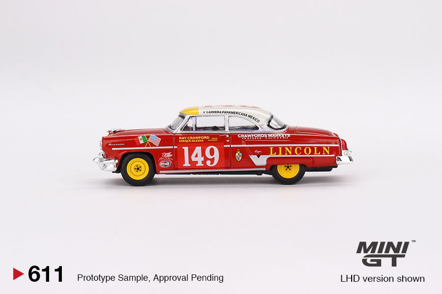 Lincoln Capri 1954 Carrera Panamericana Class Winner #149 #611