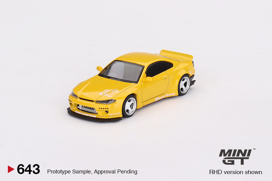 Nissan Silvia (S15) Rocket Bunny Bronze Yellow #643