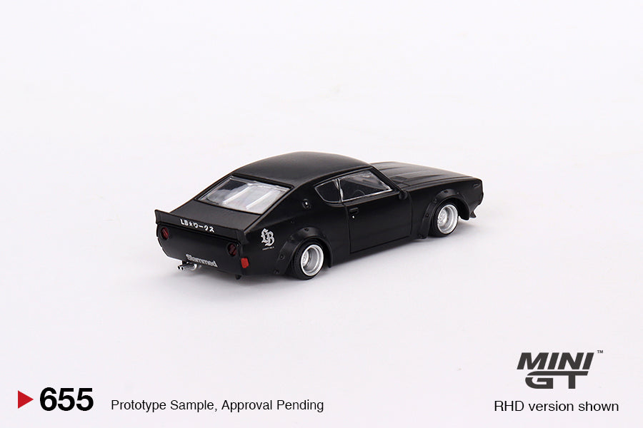 Nissan Skyline Kenmeri Liberty Walk Matte Black MGT00655