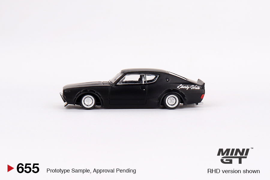 Nissan Skyline Kenmeri Liberty Walk Matte Black MGT00655