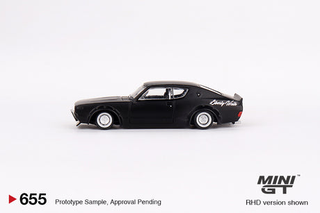 Nissan Skyline Kenmeri Liberty Walk nero opaco MGT00655