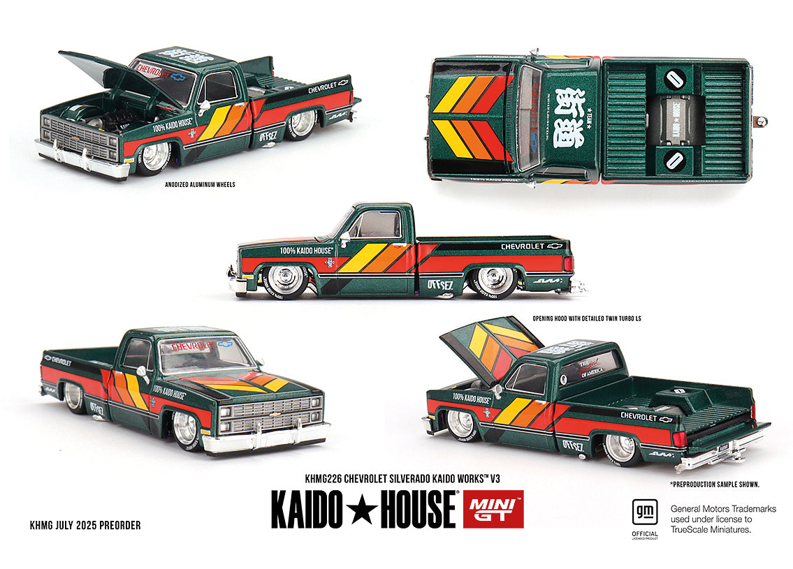(Preorder) Chevrolet Silverado Kaido Works V3 KHMG226