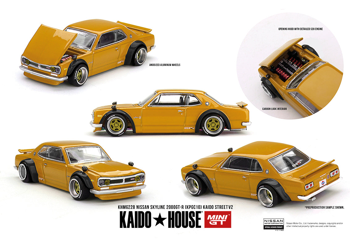 (Preorder) Nissan Skyline GT-R (KPGC10) Kaido Street V2 KHMG228