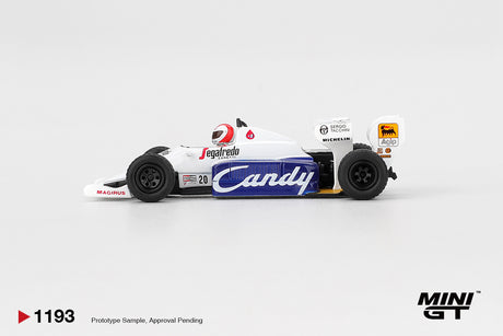 Preorder 17.08.26 Toleman TG184 #20 Johnny Cecotto 1984 Monaco Grand Prix MGT01193