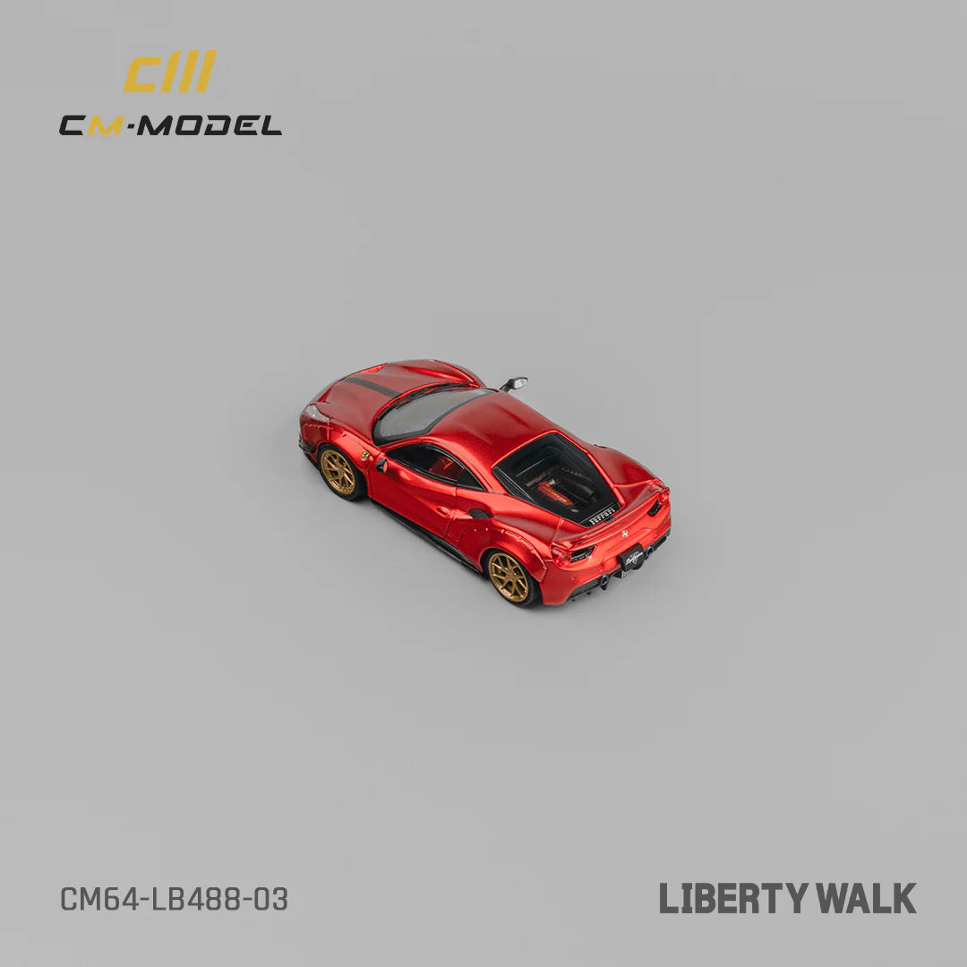 Ferrari LBWK F488 Metallic Red