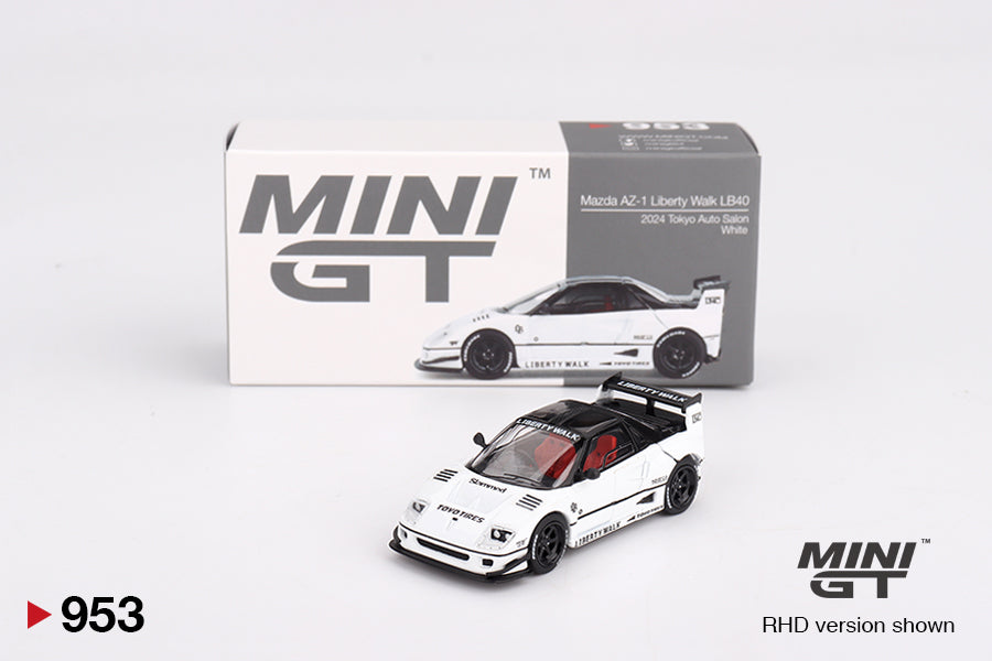 Mazda AZ-1 Liberty Walk LB40 White 2024 Tokyo Auto Salon MGT00953