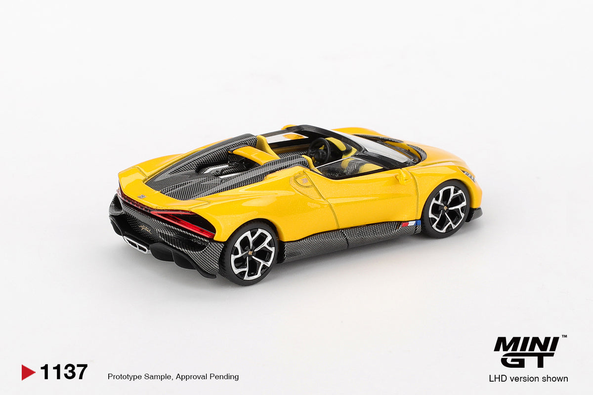 Bugatti W16 Mistral Yellow MGT01137