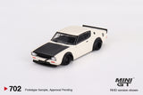 Nissan Skyline Kenmeri Liberty Walk White RHD #702