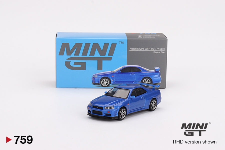 Nissan Skyline GT-R (R34) V-Spec Bayside Blue MGT00759