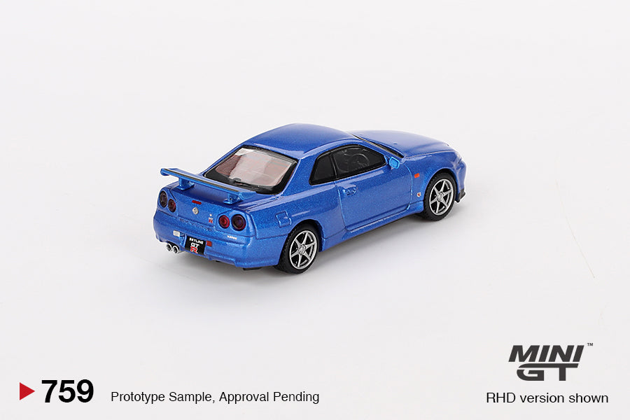 Nissan Skyline GT-R (R34) V-Spec Bayside Blue MGT00759