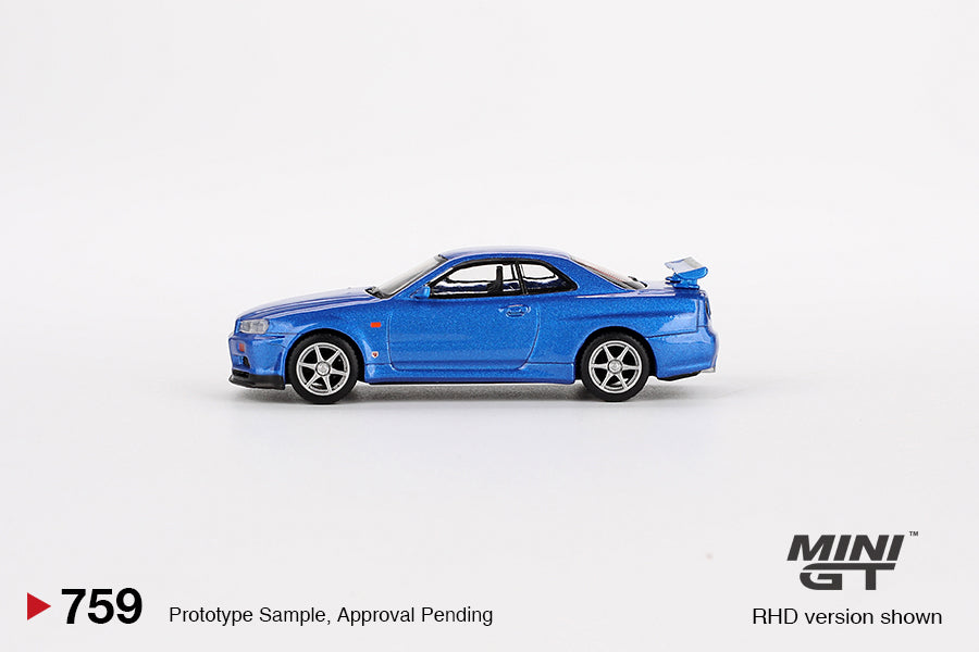 Nissan Skyline GT-R (R34) V-Spec Bayside Blue MGT00759