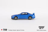 Nissan Skyline GT-R (R34) V-Spec Bayside Blue MGT00759