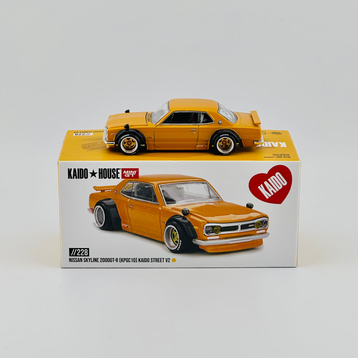 Nissan Skyline GT-R (KPGC10) Kaido Street V2 KHMG228  LOOSE