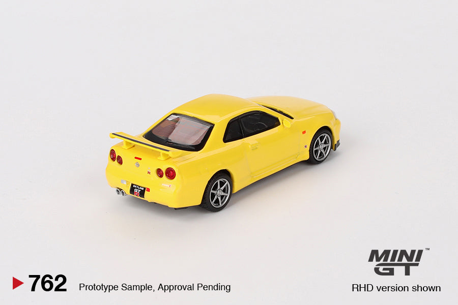 Nissan Skyline GT-R (R34) V-Spec Lightning Yellow MGT00762