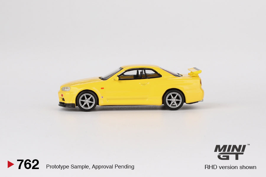 Nissan Skyline GT-R (R34) V-Spec Lightning Yellow MGT00762