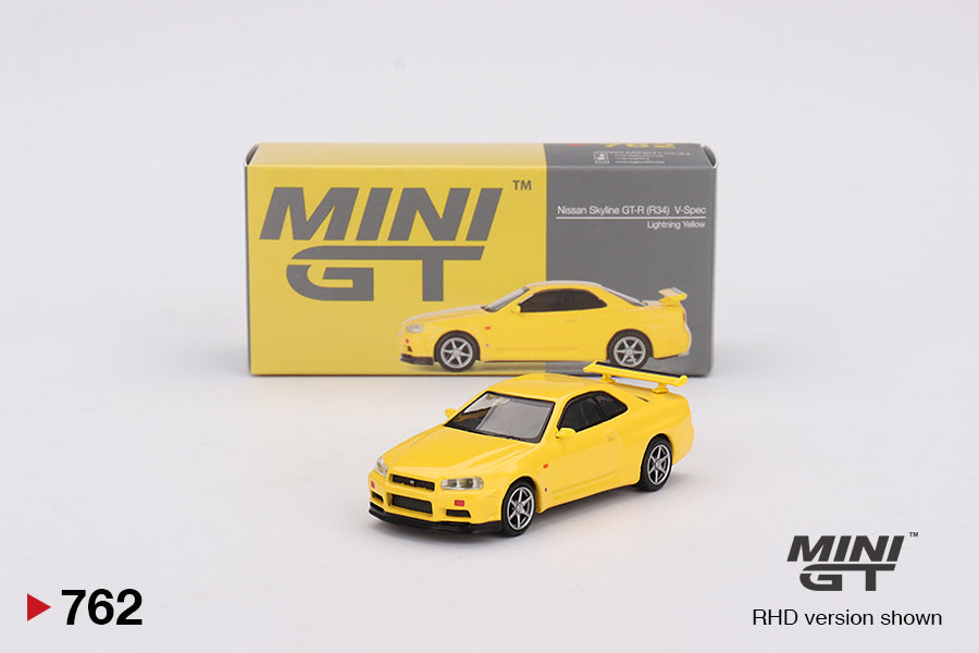Nissan Skyline GT-R (R34) V-Spec Lightning Yellow MGT00762