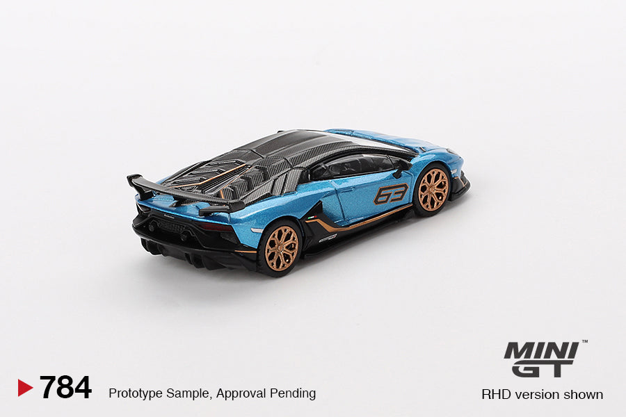 Lamborghini Aventador SVJ 63 Blu Aegir #784