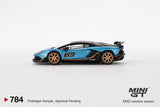 Lamborghini Aventador SVJ 63 Blu Aegir #784