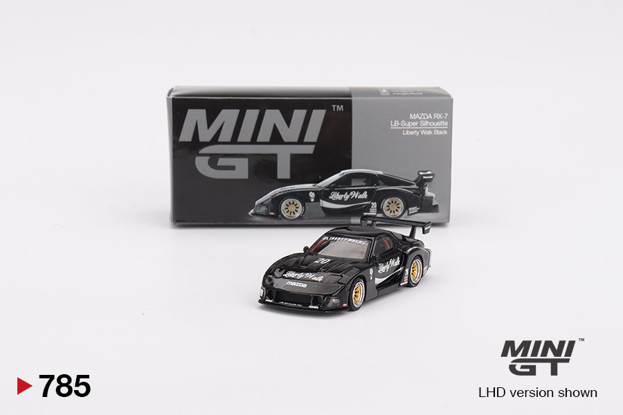 Mazda RX-7 LB-Super Silhouette Liberty Walk Black MGT00785