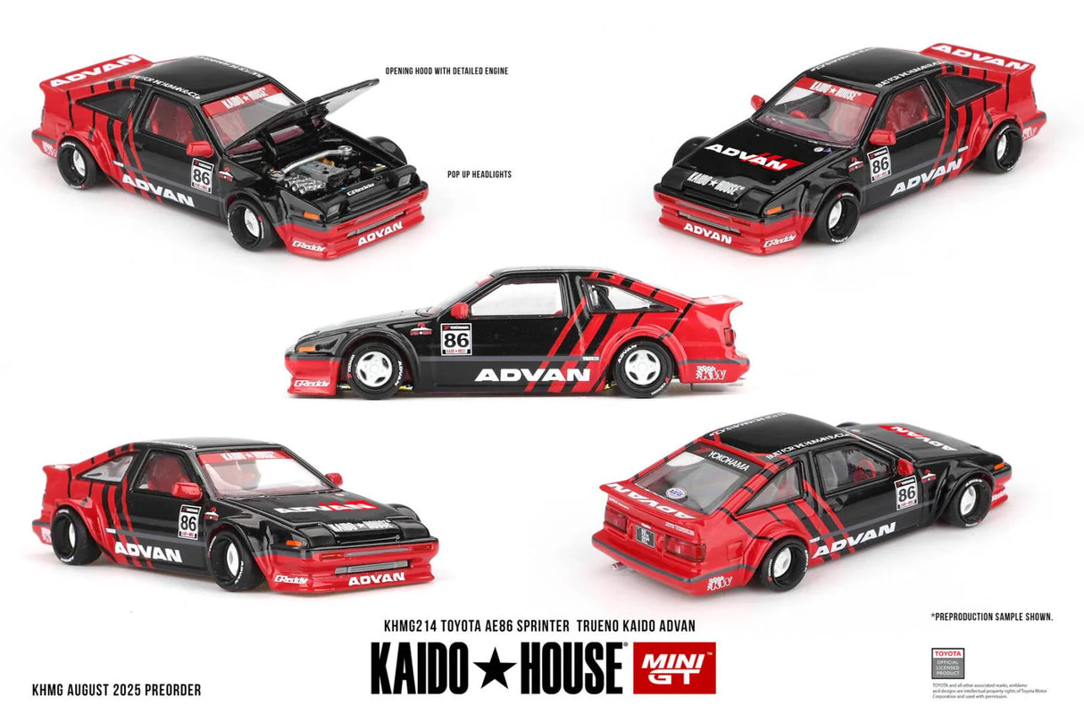 (Preorder) Toyota AE86 Sprinter Trueno Kaido Advan KHMG214