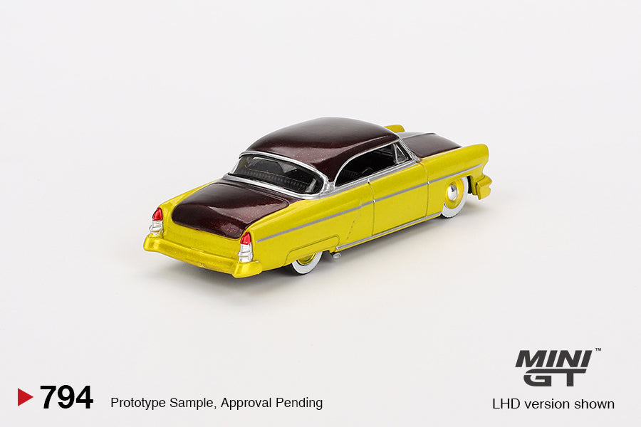 Lincoln Capri Hot Rod 1954 Lime Yellow #794