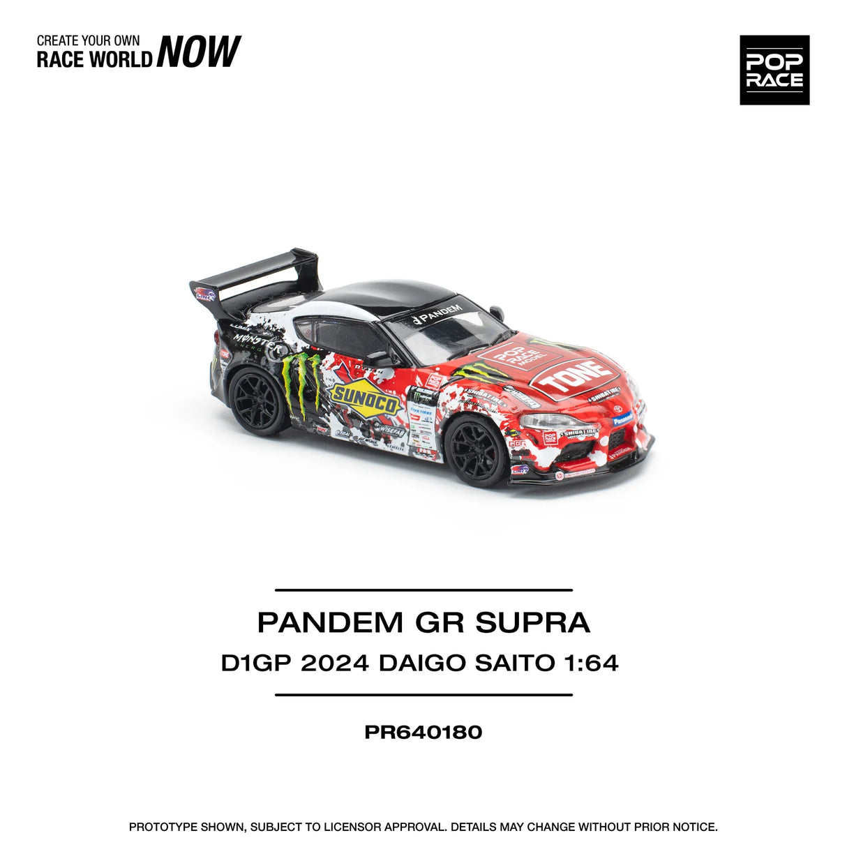Tyota Pandem GR Supra D1GP 2024 Daigo Saito