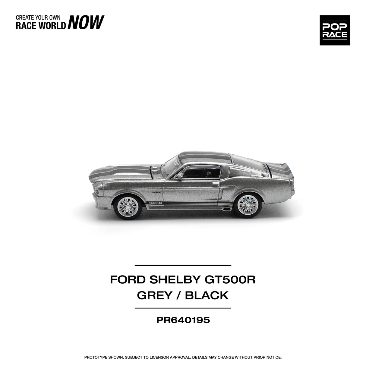 Ford Shelby Mustang GT500 Grey/Black