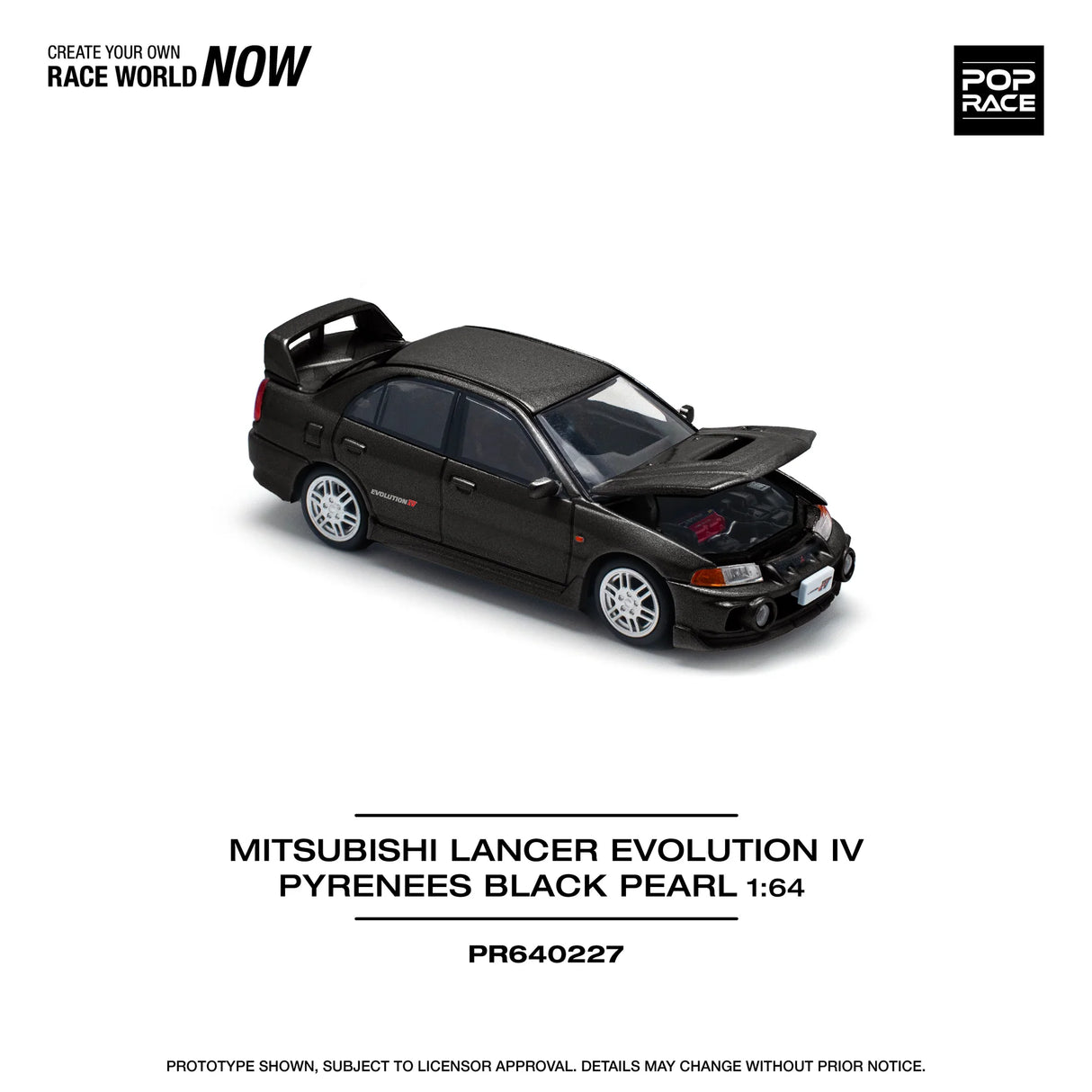 Mitsubishi Lancer Evolution IV Pyrenees Black Pearl