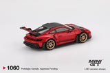 Preordine 17.08.26 Porsche 911 (992) GT3 RS Weissach Package Rosso Guards MGT01060