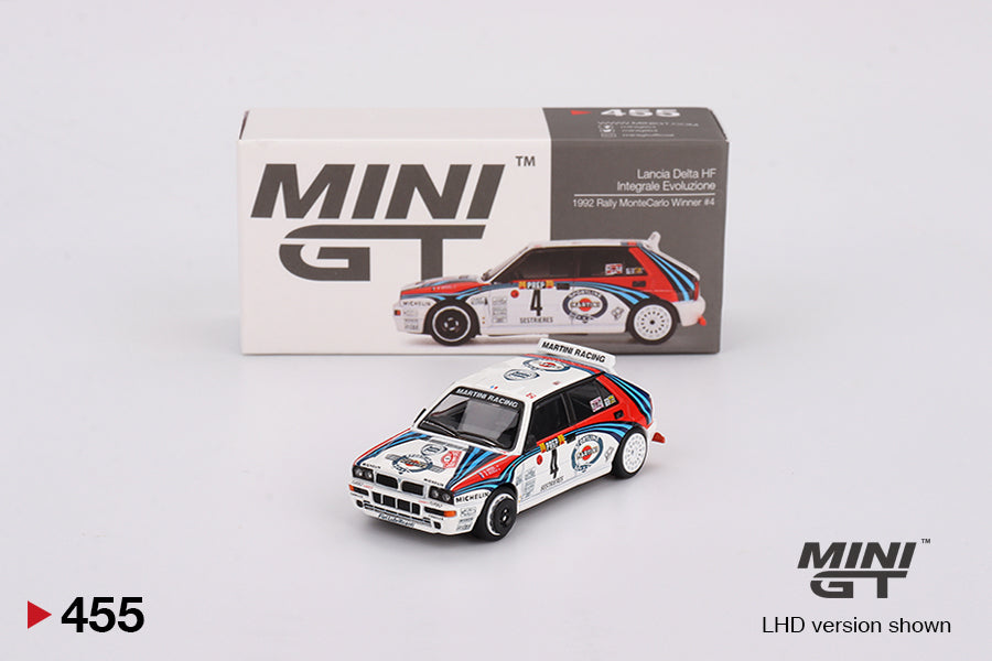 Lancia Delta HF Integrale Evoluzione 1992 Rally MonteCarlo Winner MGT00455 (Kratzer im Blister)