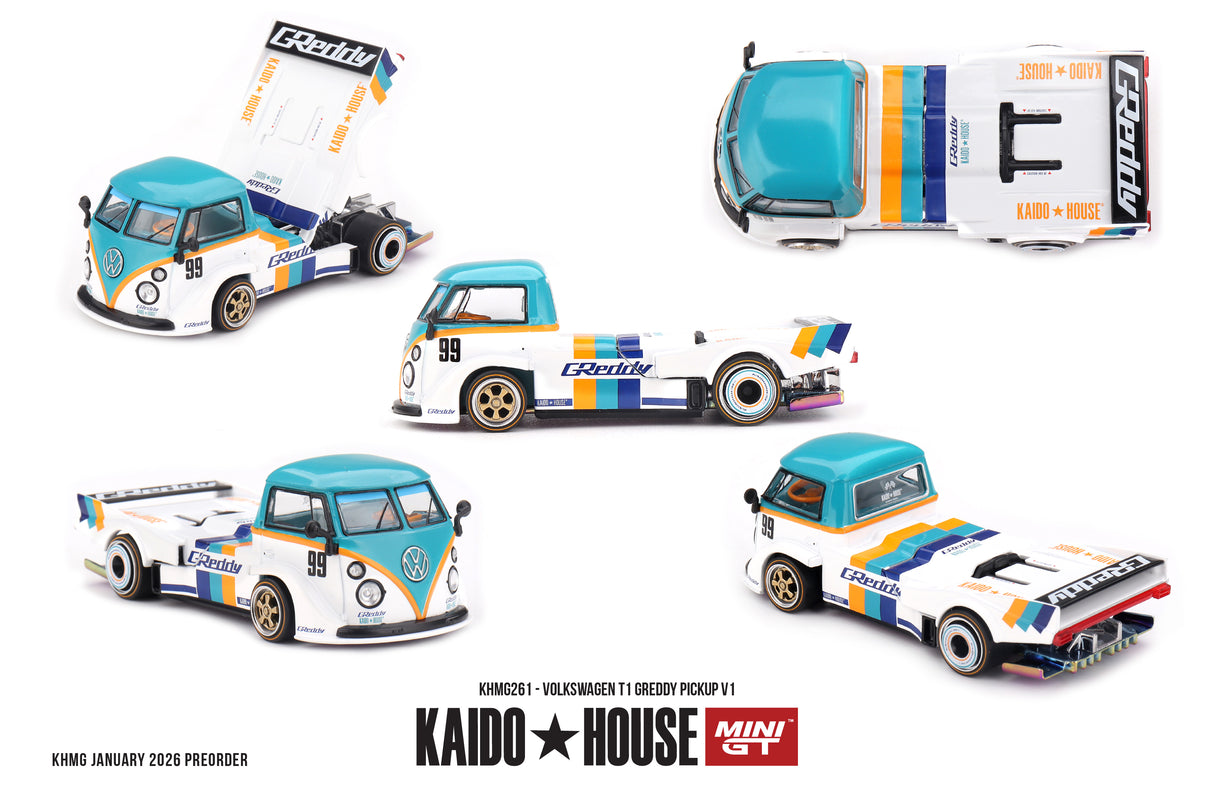 (Preorder 2026) Volkswagen T1 GReddy Pickup V1 KHMG261