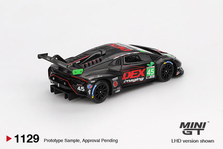 Précommande 17.08.26 Lamborghini Huracán GT3 EVO2 #45 N° 45 DEX Imaging 2024 IMSA Daytona 24 Heures MGT01129