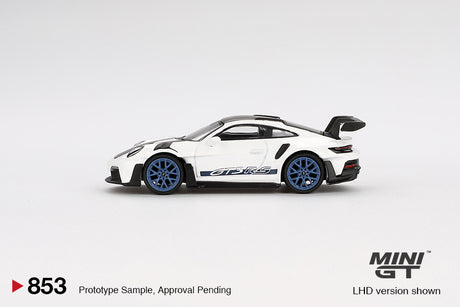 Porsche 911 (992) GT3 RS Weissach Package White with Indigo Blue MGT00853