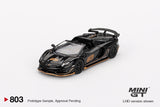 Lamborghini Aventador SVJ 63 Roadster Nero Aldebaran #803