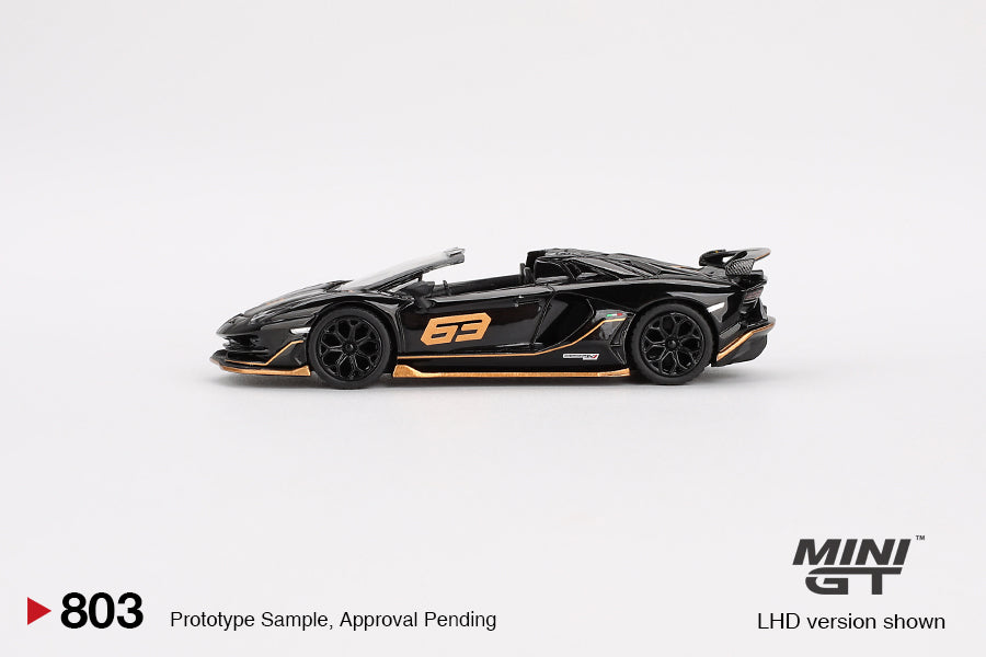 Lamborghini Aventador SVJ 63 Roadster Nero Aldebaran #803