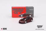 Bugatti EB110 GT Dark Red Metallic #806