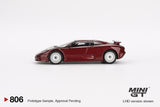 Bugatti EB110 GT Dark Red Metallic #806