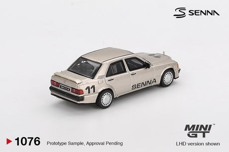 Mercedes-Benz 190 E 2.3-16 #11 Ayrton Senna 1984 Nürburgring Course des Champions avec Figurine MGT01076