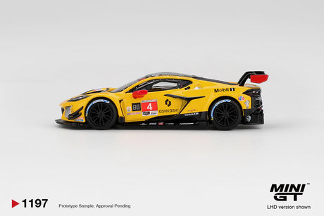 Preorder 17.08.26 Chevrolet Corvette Z06 GT3.R #4 Corvette Racing by Pratt Miller Motorsports 2025 IMSA Daytona 24 Hrs MGT01197