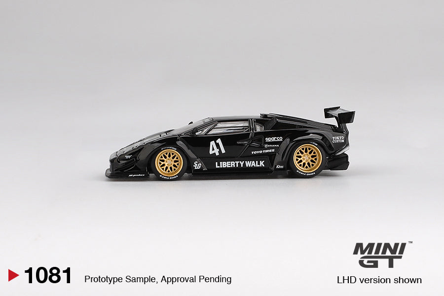 Lamborghini Countach LB-WORKS Black MGT01081