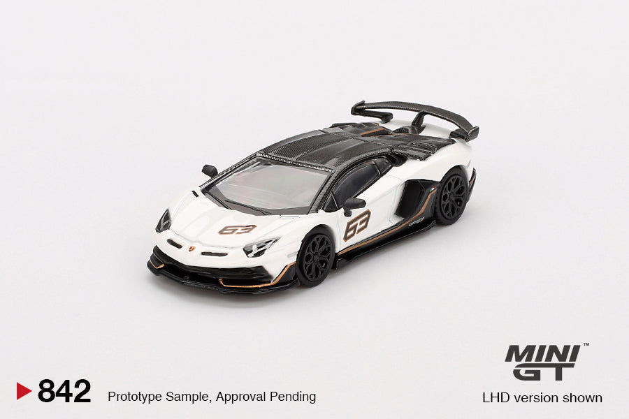 Lamborghini Aventador SVJ 63 Bianco Asopo MGT00842