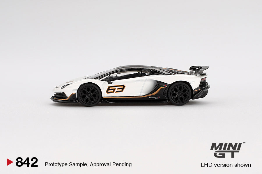 Lamborghini Aventador SVJ 63 Bianco Asopo MGT00842